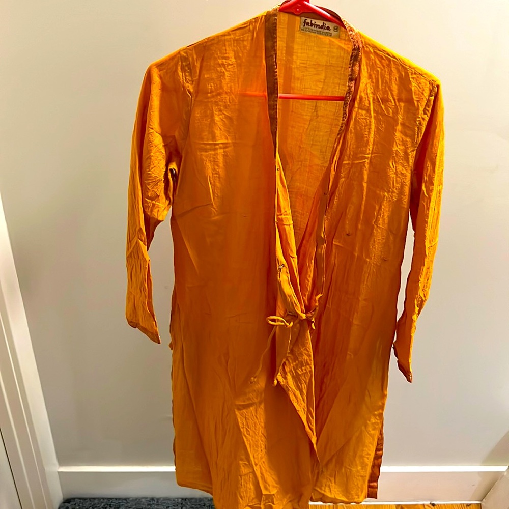 Orange Tunic Wrap
